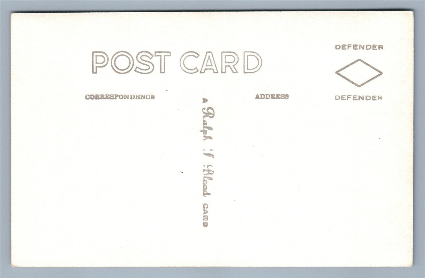 PORTLAND HEAD ME LIGHTHOUSE VINTAGE REAL PHOTO POSTCARD RPPC