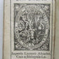 1590 Antidote Against Temptations of Every Sort antique VELLUM 16 century Weller