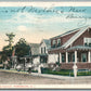 KEANSBURG NJ OCEAN VIEW AVENUE ANTIQUE POSTCARD