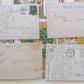 LOT of 13 VALENTINE ANTIQUE EMBOSSED POSTCARDS w/ ROMANTIC COUPLES & FLOWERS