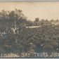 MEMORIAL DAY in TOURS FRANCE WWI ERA ANTIQUE REAL PHOTO POSTCARD RPPC