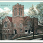 BROOKVILLE PA M.E. CHURCH 1924 ANTIQUE POSTCARD