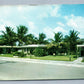 DELRAY BEACH FL DEL FRANCIA APARTMENTS VINTAGE POSTCARD