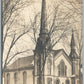 CLINTON NJ BAPTIST CHURCH ANTIQUE REAL PHOTO POSTCARD RPPC