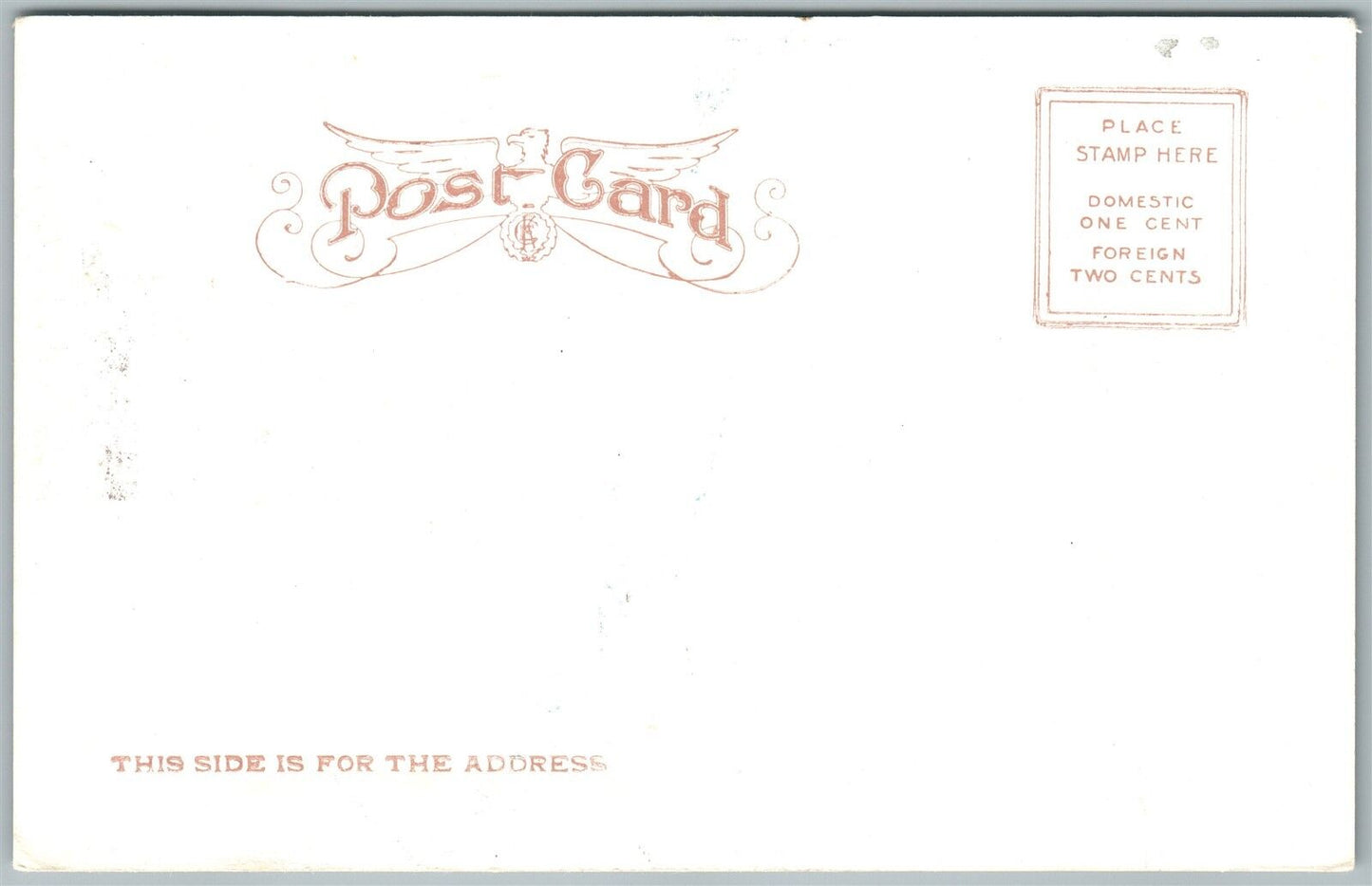 WOODBURY NJ COOPER STREET UNDIVIDED ANTIQUE POSTCARD