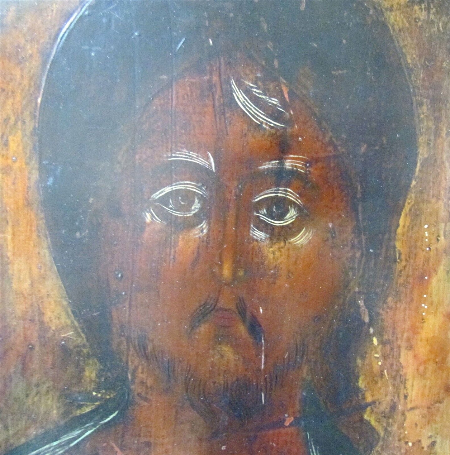 RUSSIAN ICON of JESUS antique