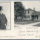 HOMER NY DAVID HARUM RESIDENCE UNDIVIDED ANTIQUE POSTCARD
