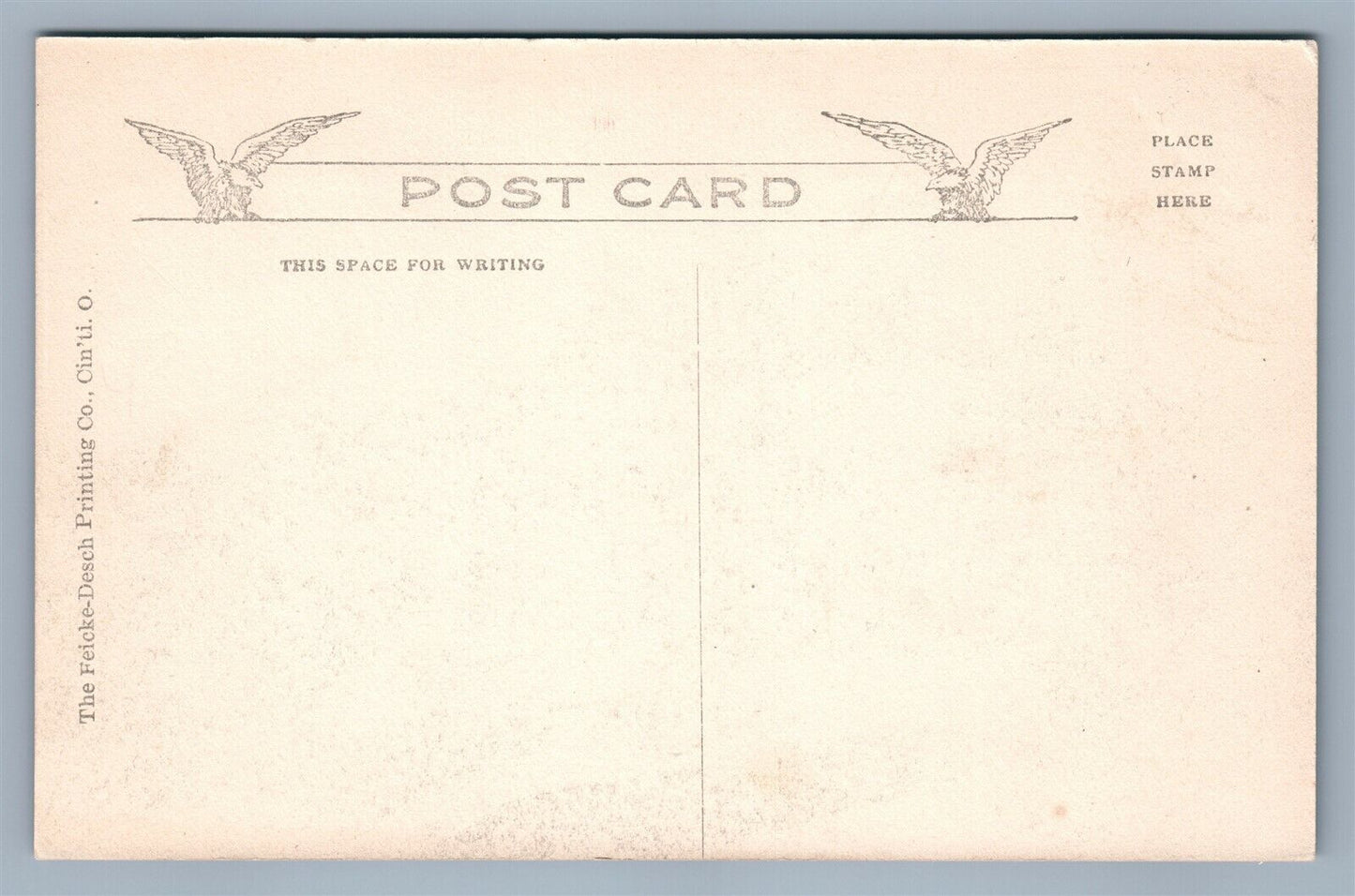 MARIETTA OH POST OFFICE ANTIQUE POSTCARD