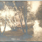MOOSIC LAKE PA ANTIQUE REAL PHOTO POSTCARD RPPC