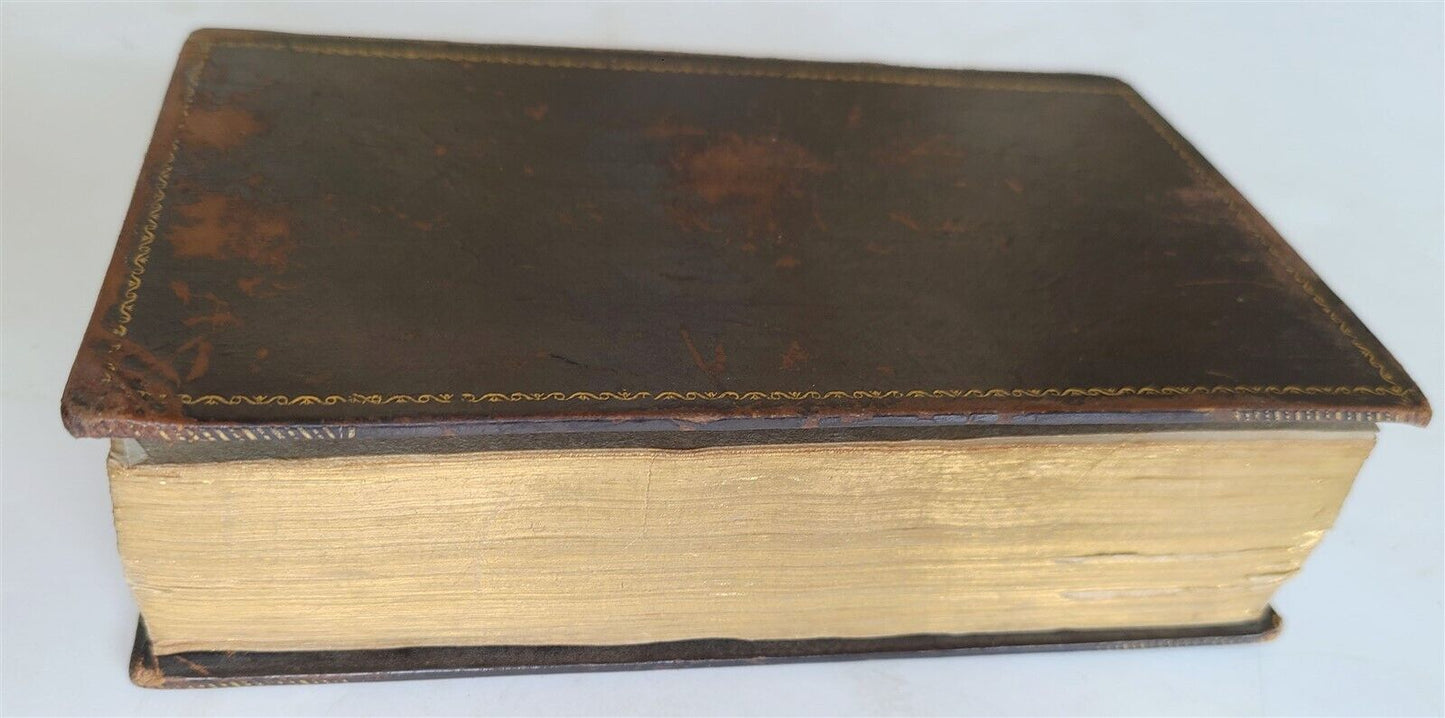 1789 BOOK OF COMMON PRAYER & PSALTER ENGLISH ANTIQUE Cambridge