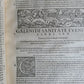 1586 RENAISSANCE EDITION OF GALEN antique FOLIO 16th century FAMOUS MEDICAL WORK