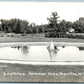 GRAFTON N.DAKOTA LEISTIKOW MEMORIAL PARK VINTAGE REAL PHOTO POSTCARD RPPC