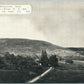 LA PORTE PA MOUNTAINS FROM WRIGHT'S VIEW ANTIQUE POSTCARD