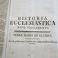 1731 VELLUM BINDING FOLIO HISTORIA ECCLESIASTICA antique by Graveson Ignatius