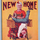 WORLD'S GREATEST NEW HOME SEWING MACHINE CO ADVERTISING ANTIQUE POSTCARD