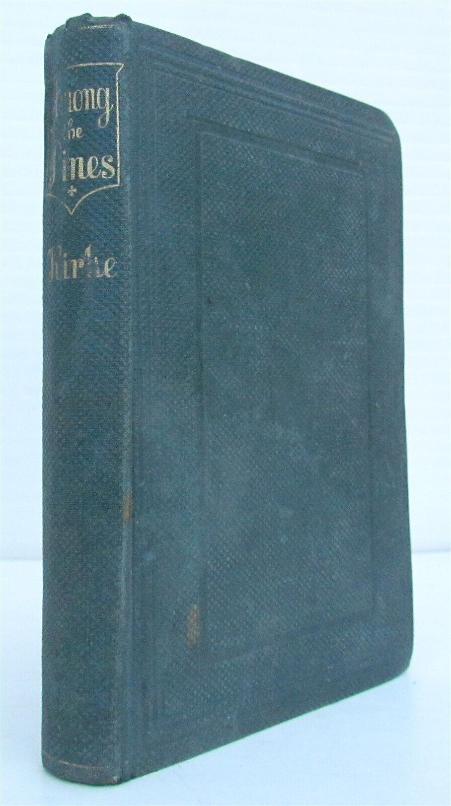 1862 AMONG THE PINES or SOUTH in SECESSION-TIME by EDMUND KIRKE antique