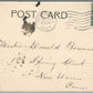 NEWARK NJ ROSEVILLE CLUB HOUSE ANTIQUE POSTCARD