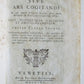 1765 LOGICA SIVE ARS COGITANDI antique VELLUM BOUND