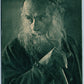 SPANISH JEW OF JERUSALEM ANTIQUE POSTCARD Judaica PALESTINE 1921
