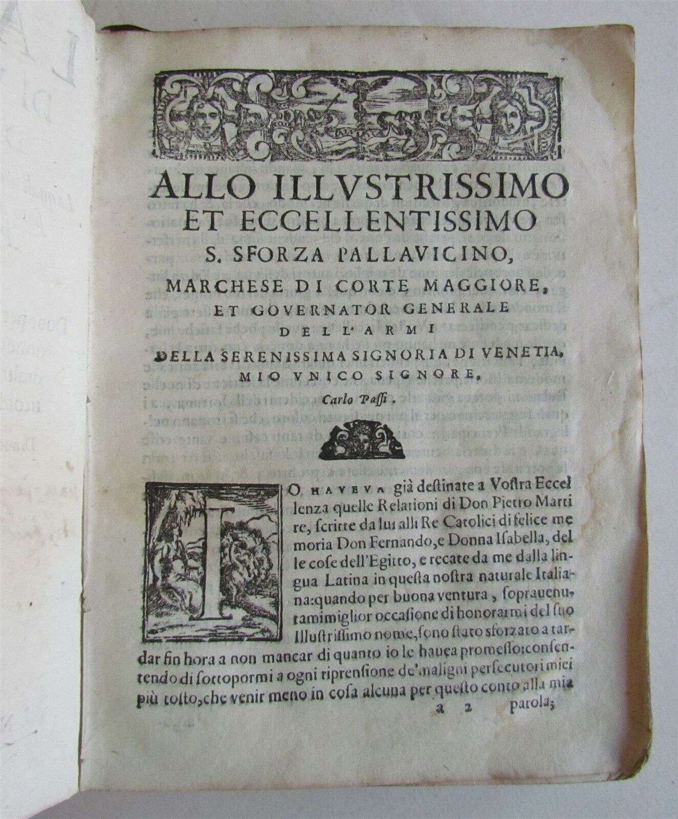 1608 MEDIEVAL HISTORY by Paolo Giovio antique 17h cent LA SELVA DI VARIA ISTORIA