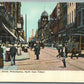 PHILADELPHIA PA EIGHTH STREET ANTIQUE POSTCARD