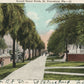 ST.PETERSBURG FL SECOND STREET NORTH 1921 ANTIQUE POSTCARD