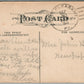 POINT PLEASANT PA BAPTIST CHURCH ANTIQUE POSTCARD