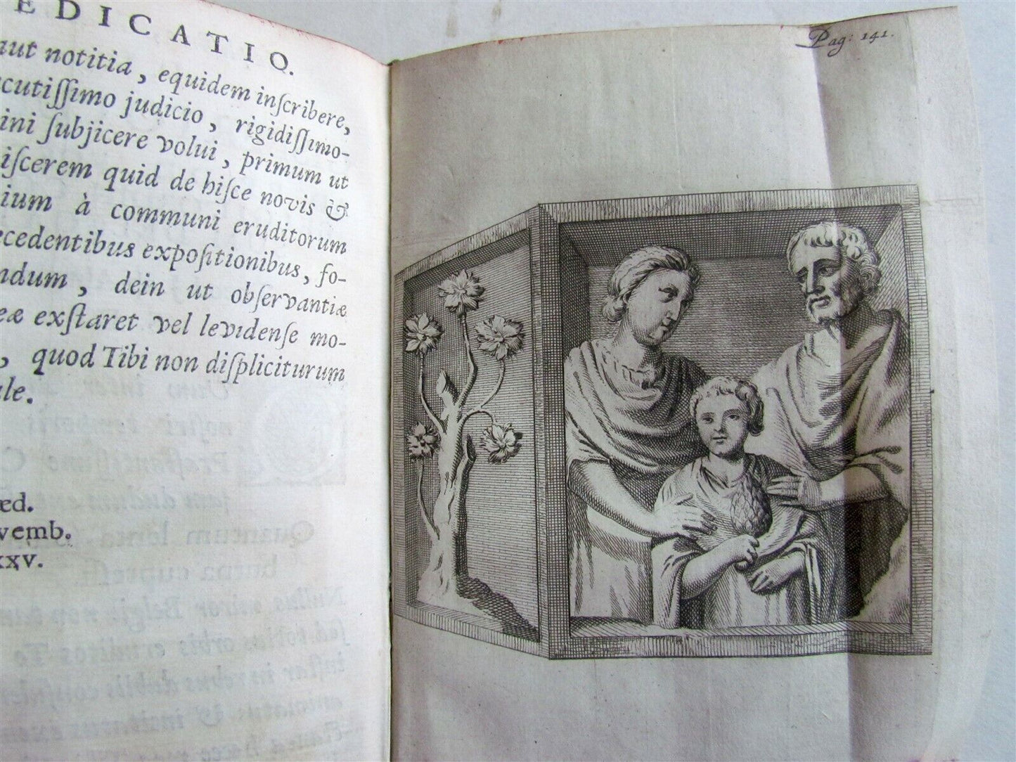 1686 CLASSICAL PHILOLOGY by T.Almeloveen vellum bound antique ILLUSTRATED