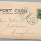 SUMMIT NJ NEW ENGLAND AVE. ANTIQUE REAL PHOTO POSTCARD RPPC