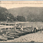 DELAWARE WATER GAP PA STEAMER KITTATINNY & BOAT LANDING 1908 ANTIQUE POSTCARD