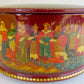 1993 BEAUTIFUL RUSSIAN PALEKH SIGNED HAND PAINTED ALL SIDES LACQUER BOX WEDDING