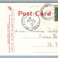 NEWTON UPPER FALLS MILLS 1908 ANTIQUE POSTCARD
