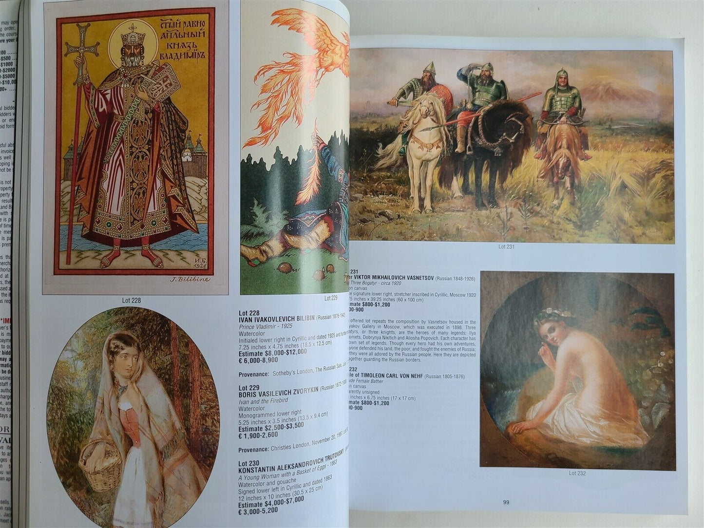 RUSSIAN EUROPEAN & AMERICAN ART 2010 JACKSON'S AUCTION CATALOG illustrated