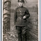 ESTONIAN MILITARY OFFICER VINTAGE REAL PHOTO POSTCARD RPPC