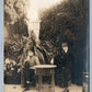 WWI MILITARY OFFICER ANTIQUE REAL PHOTO POSTCARD RPPC taken in OPATIJA CROATIA