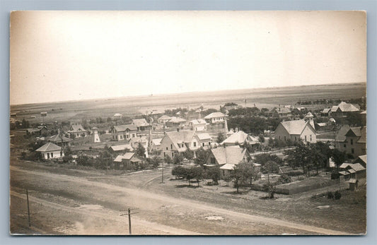 SPEARVILLE KS PANORAMA ANTIQUE REAL PHOTO POSTCARD RPPC