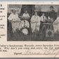 ITHACA NY FRALEY'S SUSQUEHANNA SERENADERS 1941 ADVERTISING VINTAGE POSTCARD