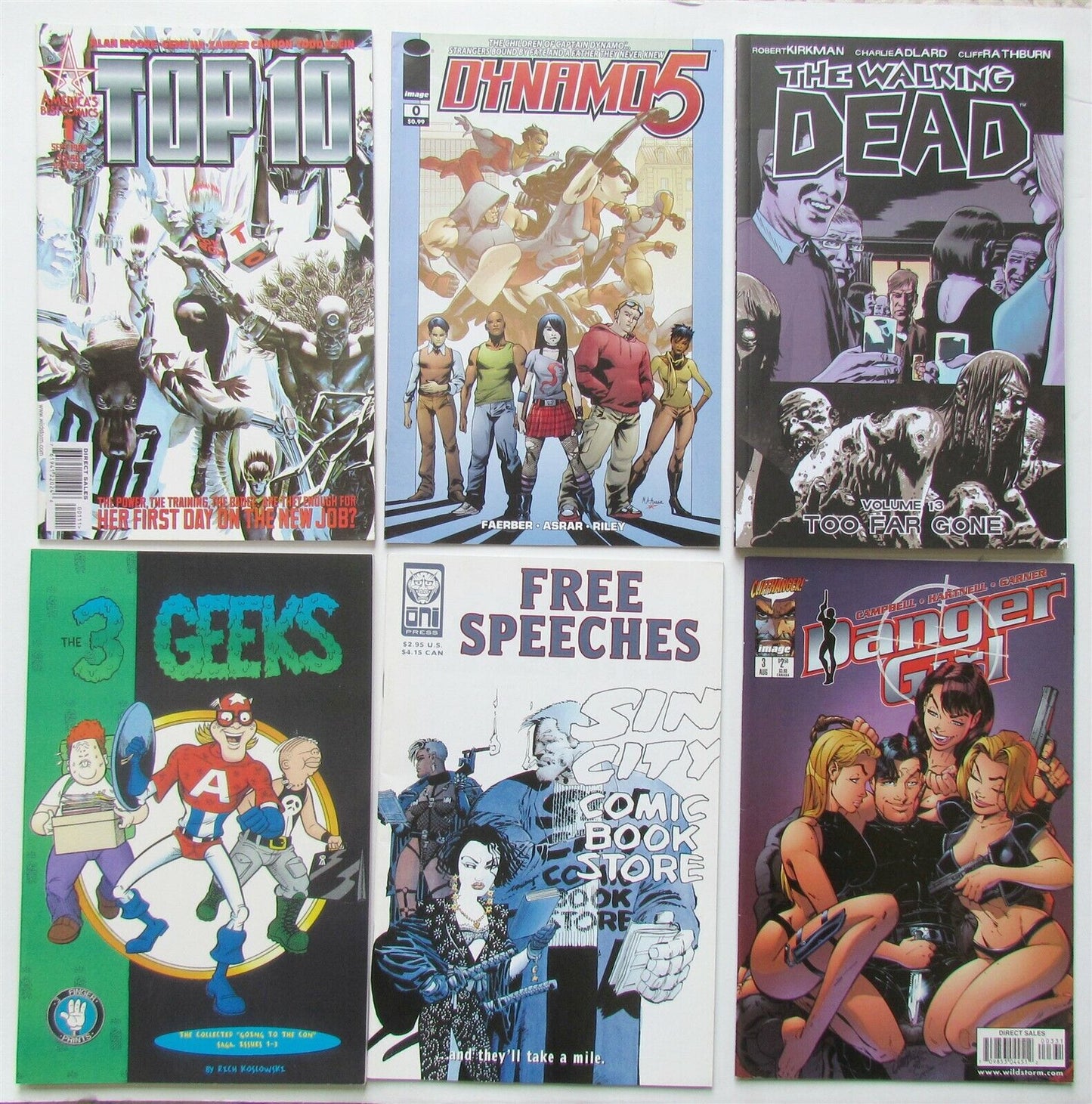 LOT of 25 COMICS mint condition 1990s - 2000s