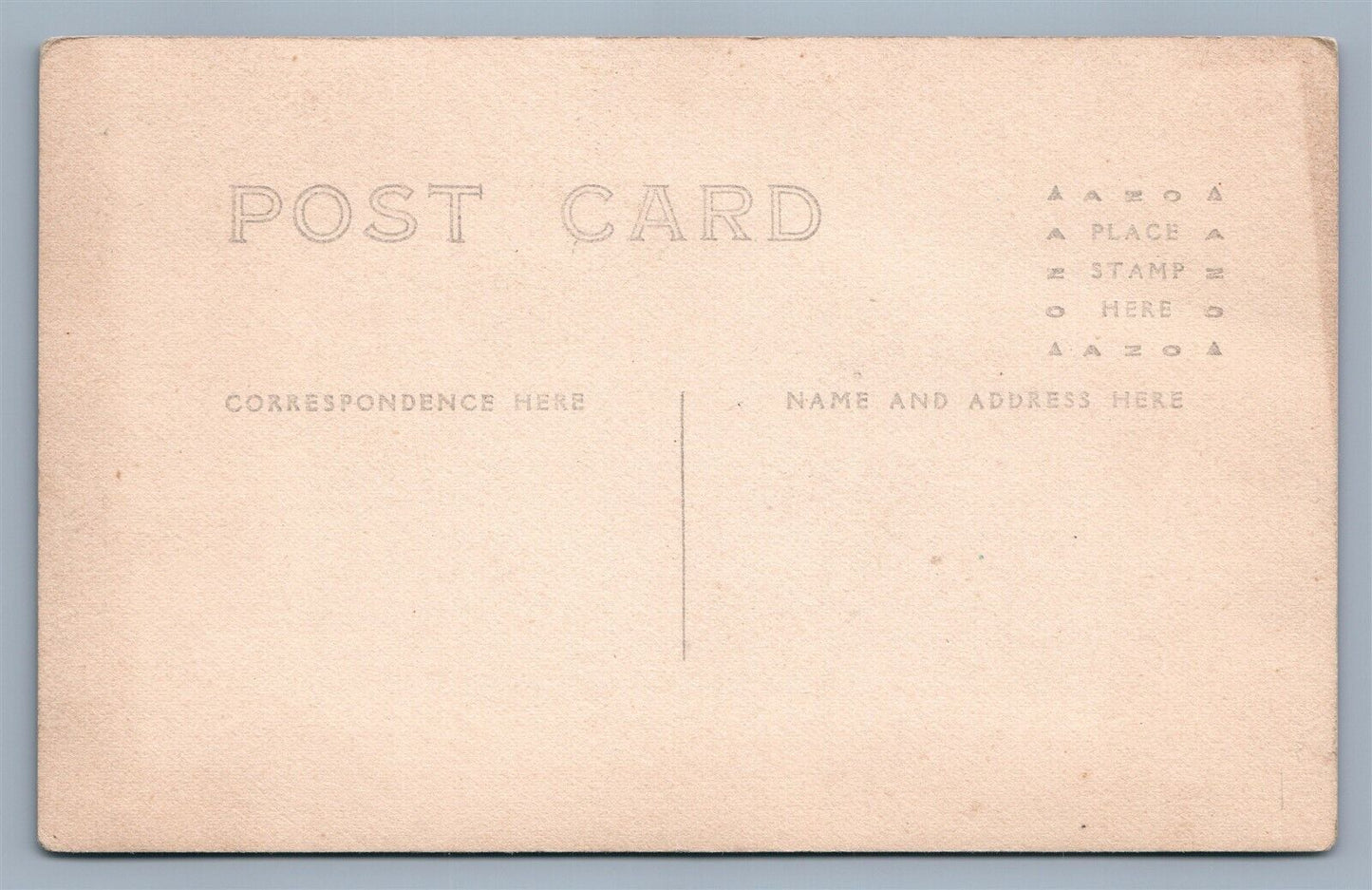 US MILITARY CADETS ANTIQUE REAL PHOTO POSTCARD RPPC