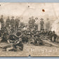 NEW JERSEY WWI MILITARY CAMP ANTIQUE REAL PHOTO POSTCARD RPPC