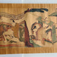 1920s CHINESE EROTIC SCROLL HAND PAINTED vintage SHUNGA 10 by 84"