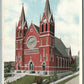 WINDBER PA ST.JOHNS ROMAN CATHOLIC CHURCH ANTIQUE POSTCARD