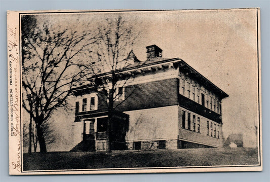 FRENCHTOWN NJ PUBLIC SCHOOL ANTIQUE POSTCARD