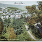 VINTAGE 1911 POSTCARD EAST MAUCH CHUNK PA FROM MT. PISGAH PLANE