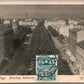 RIGA LATVIA BRIVIBAS BULVARIS VINTAGE REAL PHOTO POSTCARD RPPC