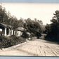 PEBBLE BEACH CA DEL MONTE LODGE COTTAGES ANTIQUE REAL PHOTO POSTCARD RPPC