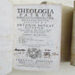 1736 VELLUM BINDING 7 VOLUMES LOT THEOLOGIA PATRUM by ANTONIO BOUCAT ANTIQUE