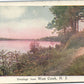 WEST CREEK NJ GREETINGS ANTIQUE POSTCARD