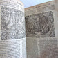 1585 BIBLE ILLUSTRATED Jost Amman & Virgil Solis BIBLIA SACRA antique PIGSKIN