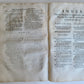 1647 NAPLES ITALY CITY COUNCIL LAW BOOK in LATIN antique FOLIO VELLUM BOUND